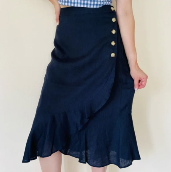 Navy Skirts